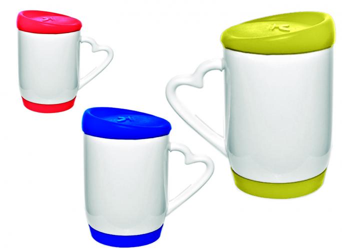 Mug Tapa y Base Silicona TMG-M60