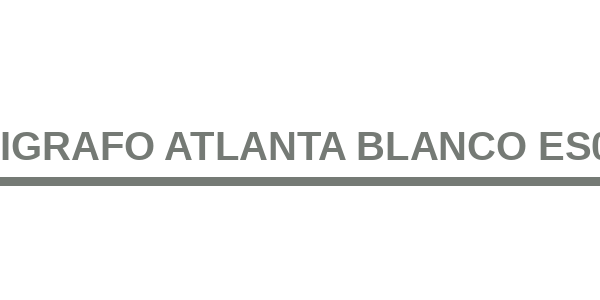 Boligrafo Atlanta Blanco ES0658