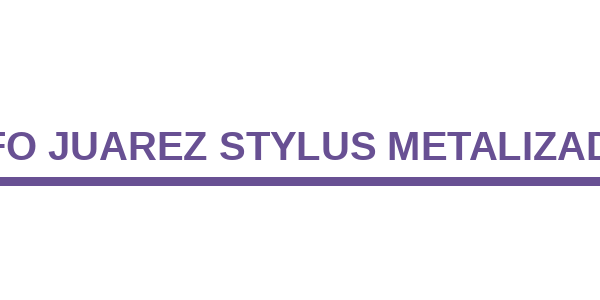 Boligrafo Juarez Stylus Metalizado ES0678