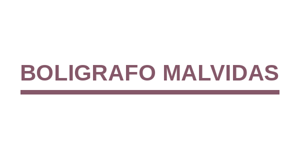 BOLIGRAFO MALVIDAS