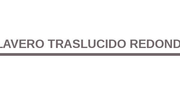 LLAVERO TRASLUCIDO REDONDO