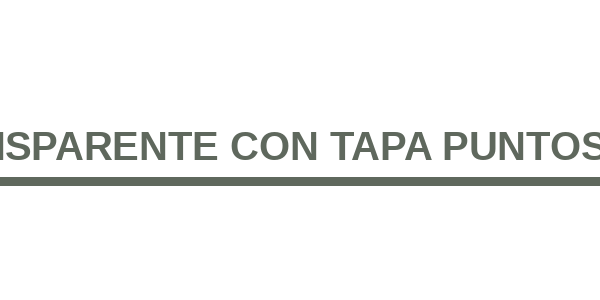 Mug Transparente con Tapa Puntos y Pitillo